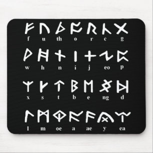 Futhorc Mouse Pad
