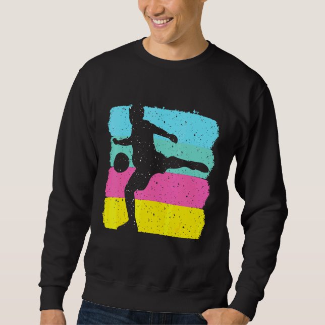 Futsal Team Soocer Indoor Goalkeeper Sweatshirt (Front)
