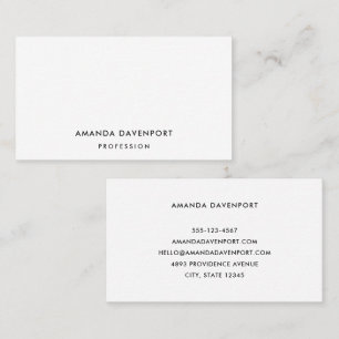 Futura Medium Template 14 Business Card