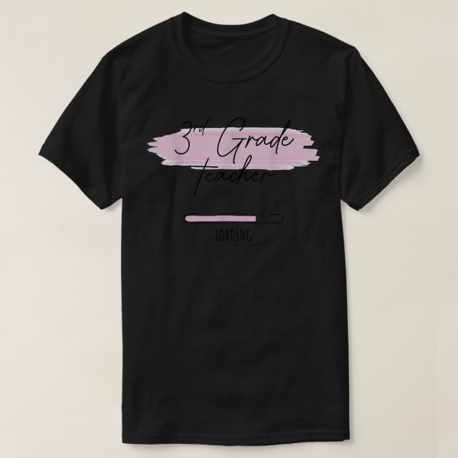 Future 3rd Third Grade Teacher Back to School Grad T-Shirt (Design Front)
