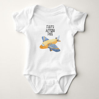 Future Aeroplane Pilot baby clothes, Aeroplane Bodysuit