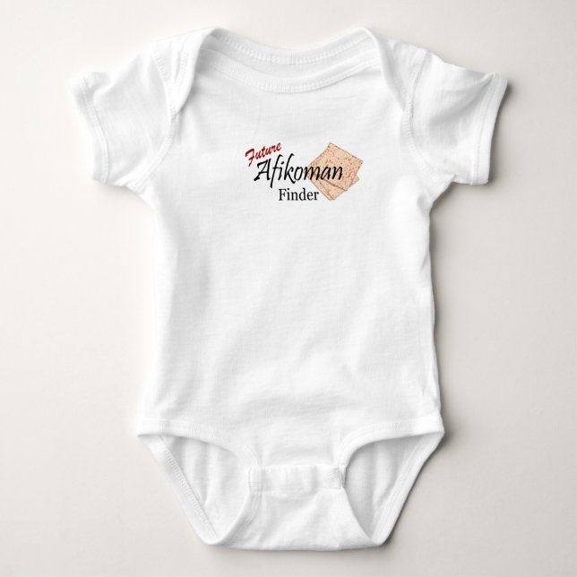 Future Afikomen Finder Baby Bodysuit (Front)