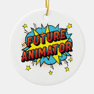 Future Animator Animation Motion Graphics Ceramic Tree Decoration