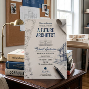 Future Architect Blueprint Graduation Announcement