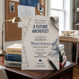 Future Architect Blueprint Graduation Announcement