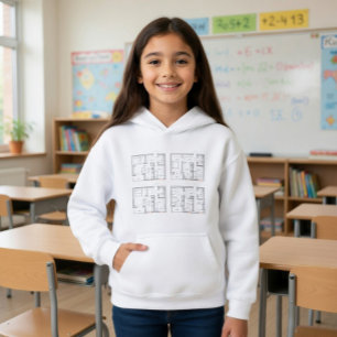 Future Architect Blueprint Kid's Hoodie