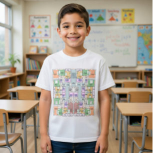 Future Architect Blueprint Kid's T-Shirt