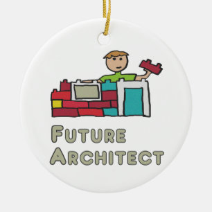Future Architect Ceramic Tree Decoration