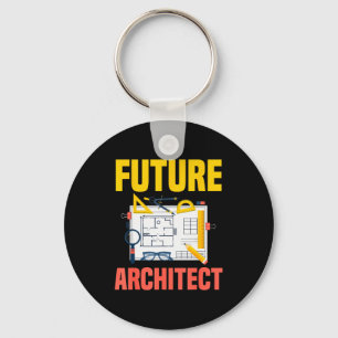Future Architect Funny Architecture Architect  Key Ring