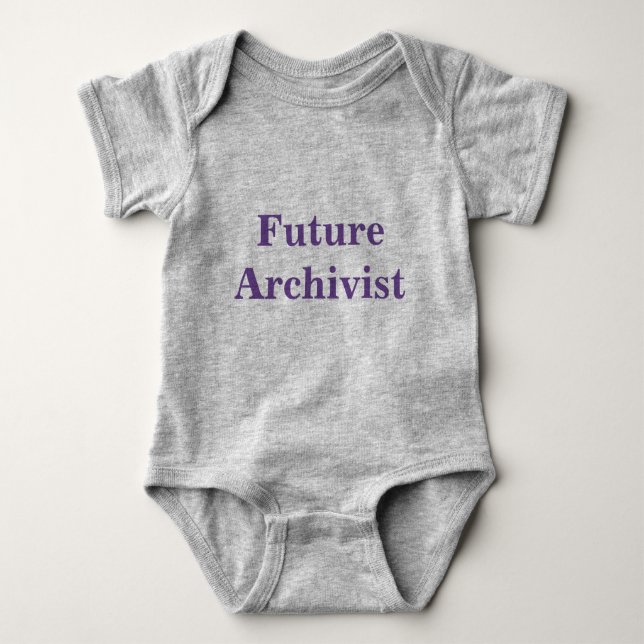 Future Archivist Baby Bodysuit (Front)