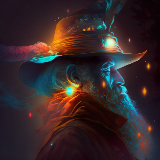 Future Art - durch KI-generierte Kunst! Poster