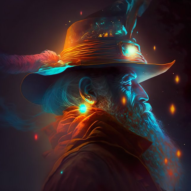 Future Art - durch KI-generierte Kunst! Poster (Creator Uploaded)