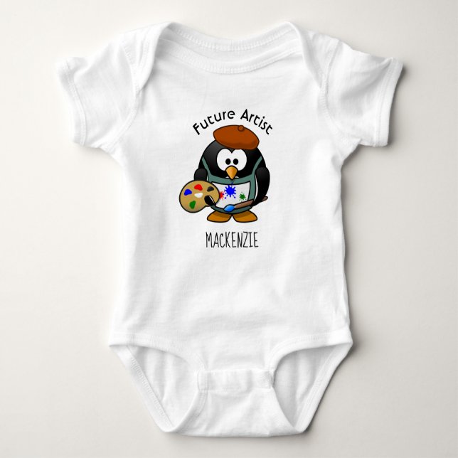 Future Artist Baby Bodysuit (Front)