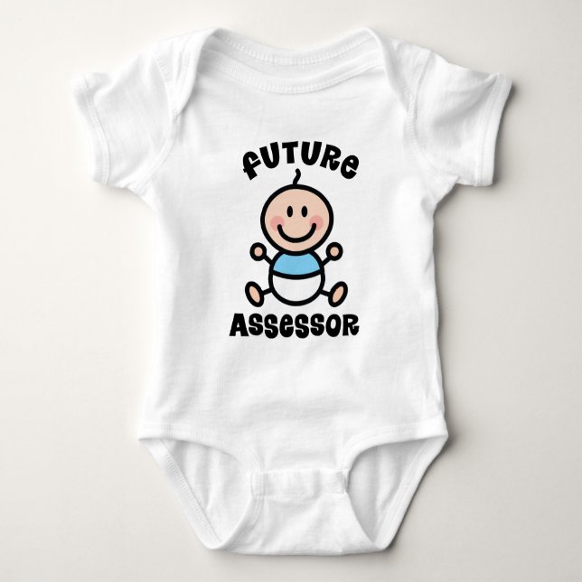 Future Assessor Baby Gift Baby Bodysuit (Front)