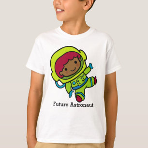 Future Astronaut Boy in Spacesuit T-Shirt