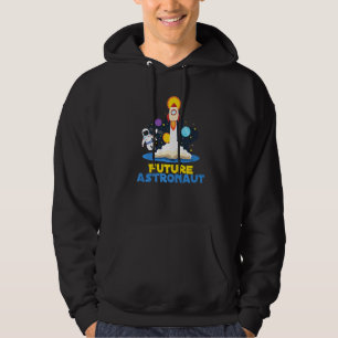 Future Astronaut Space Rocket Nebula Telescope Spa Hoodie