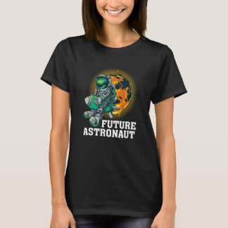 Future Astronaut Traveller Galaxy Planets Space T-Shirt