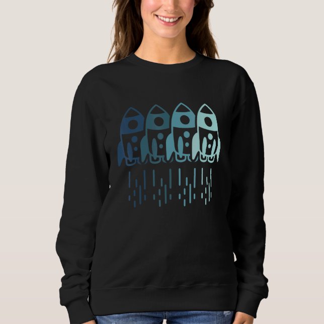 Future Astronaut Universe Aerospace Engineer Galax Sweatshirt (Front)