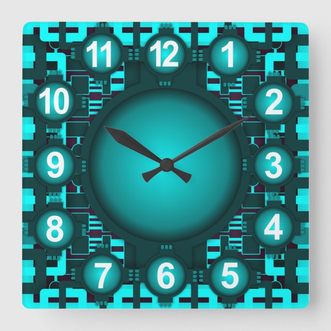 Future Atomic Hi Tech Clock (Front)