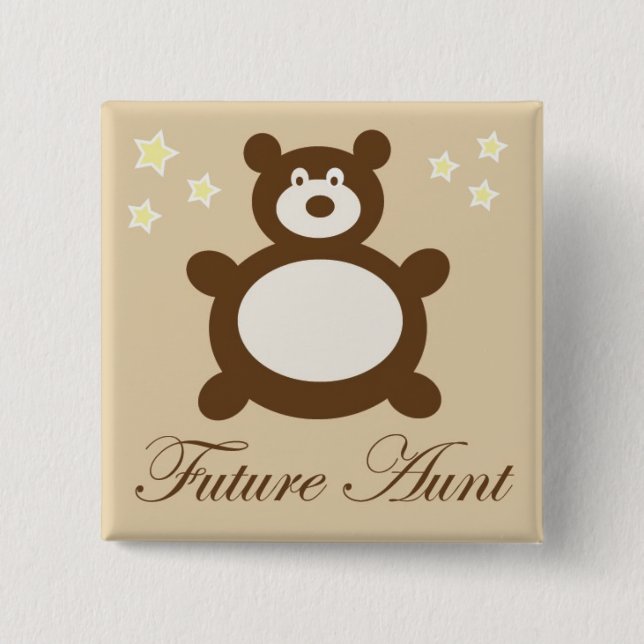 Future Aunt Baby Shower Pin (Front)