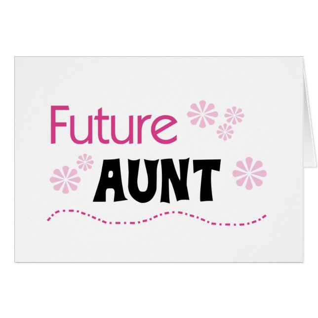 Future Aunt Tshirts and Gifts (Front Horizontal)