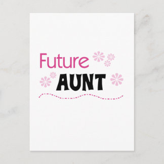 Future Aunt Tshirts and Gifts Postcard