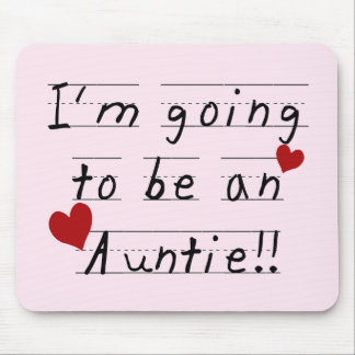 Future Auntie Kid Print Tshirts and Gifts Mouse Pad