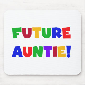 Future Auntie-Primary Colours Tshirts and Gifts Mouse Pad
