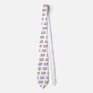 Future Auntie-Primary Colours Tshirts and Gifts Tie