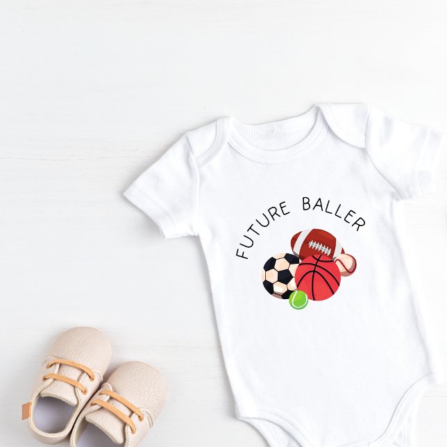 Future Baller Sporty Baby Bodysuit (Creator Uploaded)