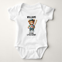 Future Baseball Player Teddy Bear