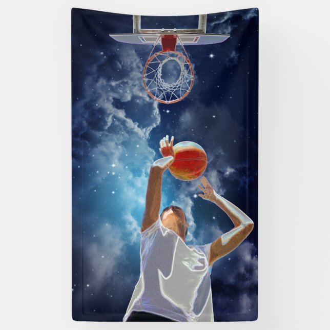 Future Basketball All-Star Banner (Vertical)