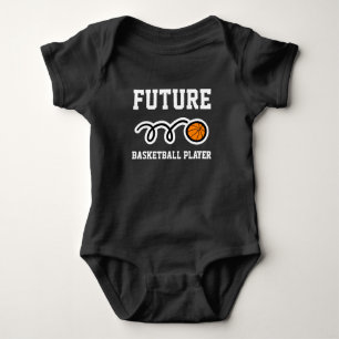 Future Basketball Player jersey baby bodysuit