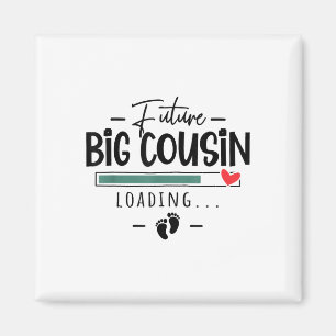 Future Big Cousin - 1st Baby Pregnancy Announcemen Magnet