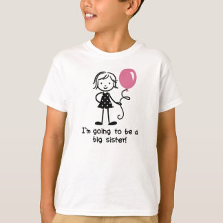 Future big sister t-shirts for girls