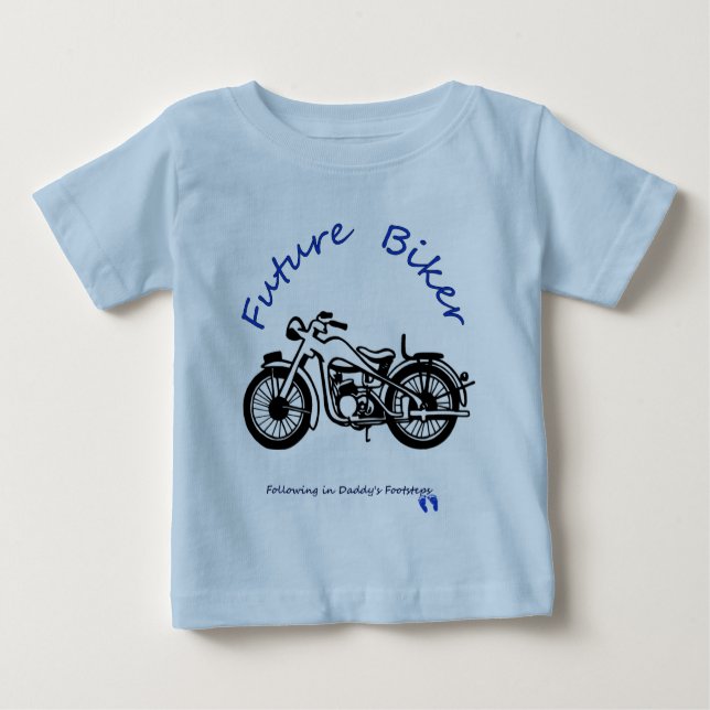 Future biker baby T-Shirt (Front)