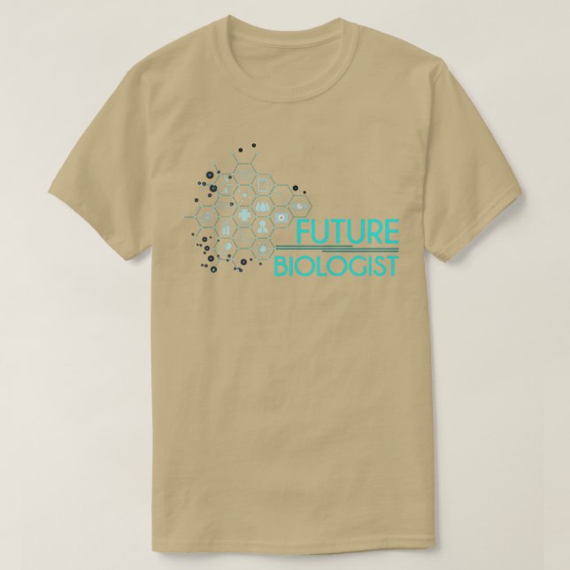 Future Biologist Biology T-Shirt (Design Front)