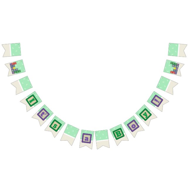 Future Biologist's Blocks Bunting Banner (All)