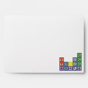 Future Biologist's Blocks Envelopes
