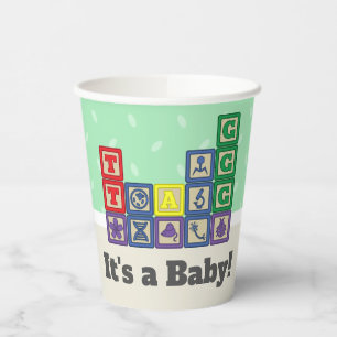 Future Biologist's Blocks Paper Cup