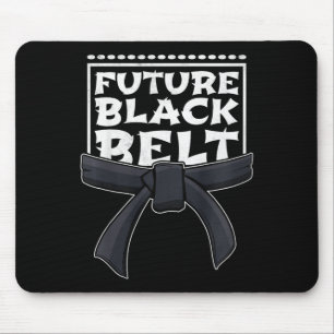 Future Black Belt  Mouse Pad