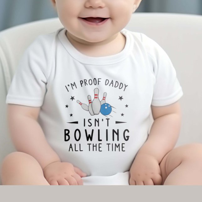 Future Bowler Baby - Funny bowling Dad Bodysuit (Creator Uploaded)