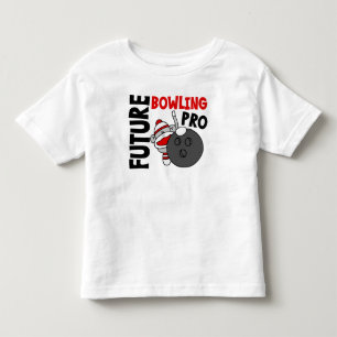 Future Bowling Pro Sock Monkey Toddler T-Shirt