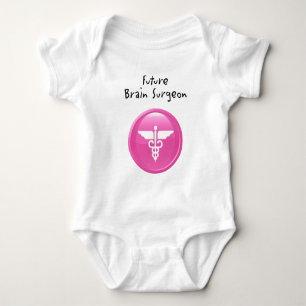 Future Brain Surgeon - Girl Baby Bodysuit