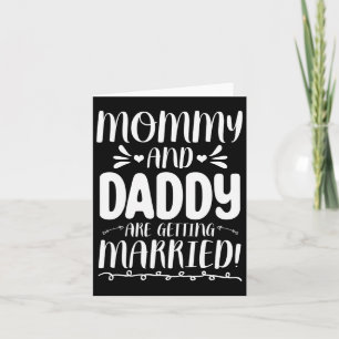 Future Bride And Groom Mum And Dad Are Getting Mar Card