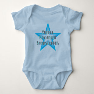 Future Broadway Showstopper (Blue Baby Bodysuit
