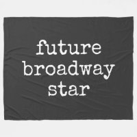Future Broadway Star Inspiring Actor Design Black