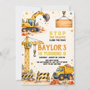 Future Builder Birthday Invitation