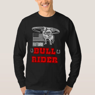 Future Bull Rider Rodeo Bull Riding Mechanical T-Shirt