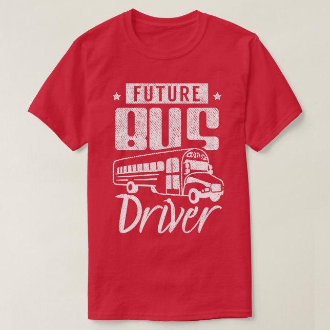 Future Bus Driver 3 T-Shirt (Design Front)